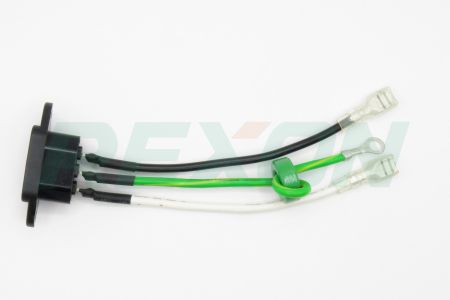 Ensamblaje de cable de enchufe de CA-Fitness